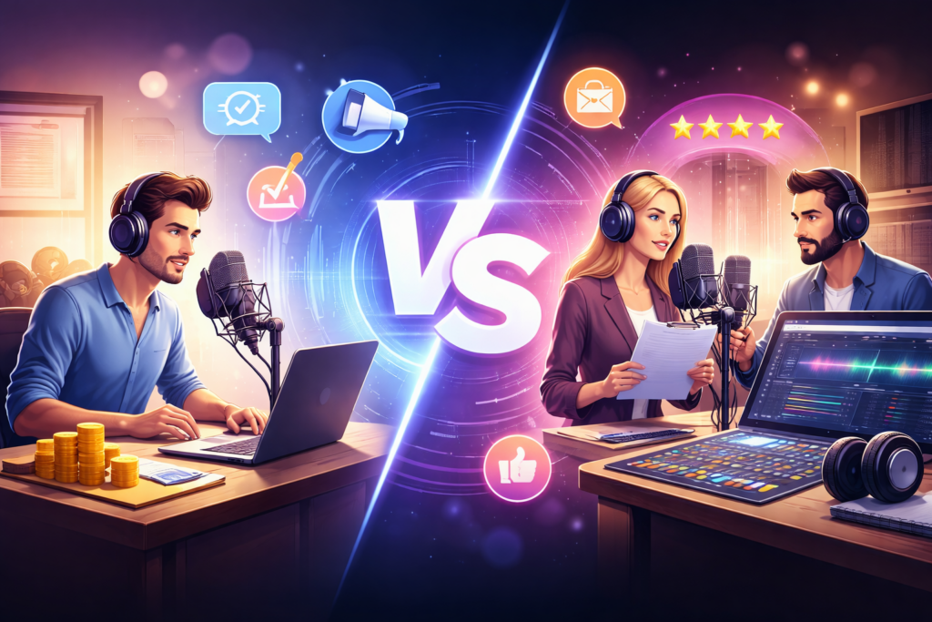 شركة تعليق صوتي