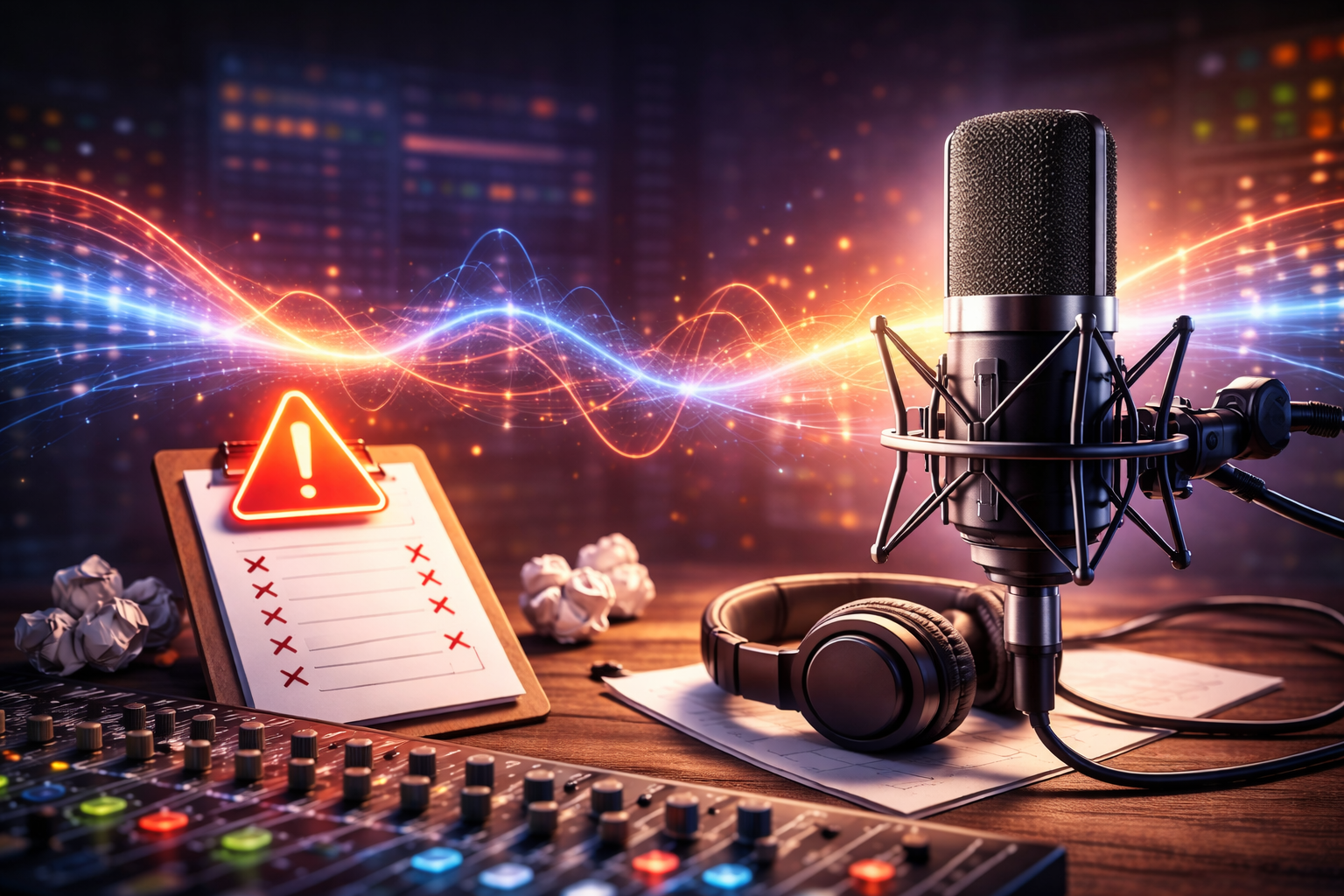 أخطاء التعليق الصوتي الإعلاني