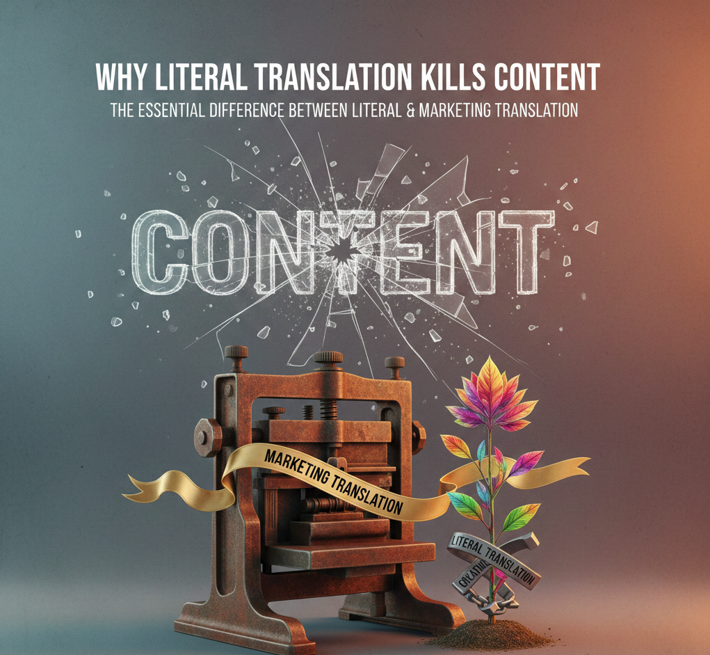 الترجمة التسويقية مقابل الترجمة الحرفية