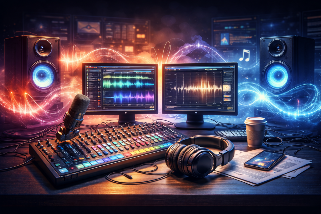 الهندسة الصوتية: السر الخفي وراء الإعلانات التي لا تُنسى