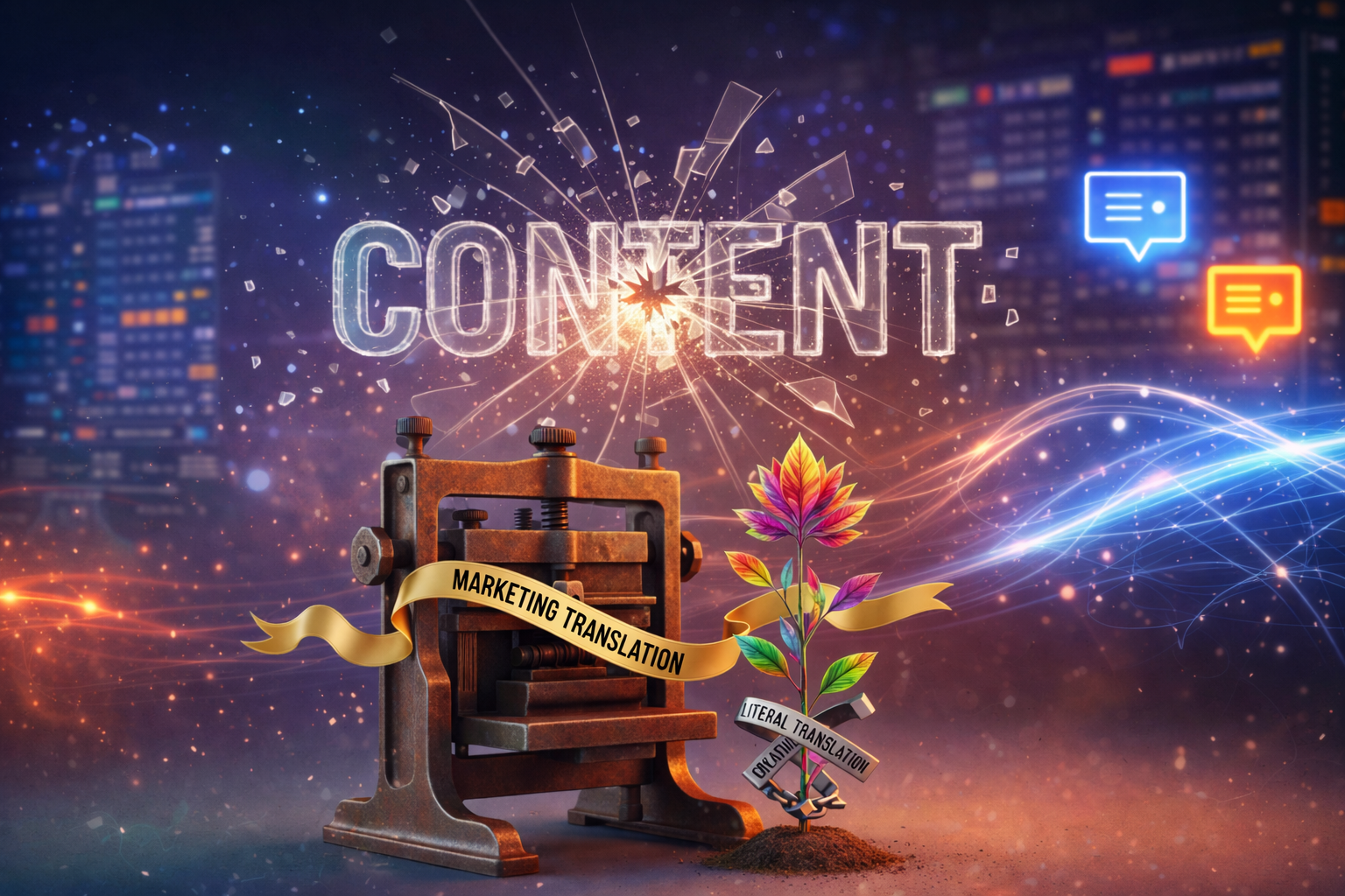 الترجمة التسويقية مقابل الترجمة الحرفية