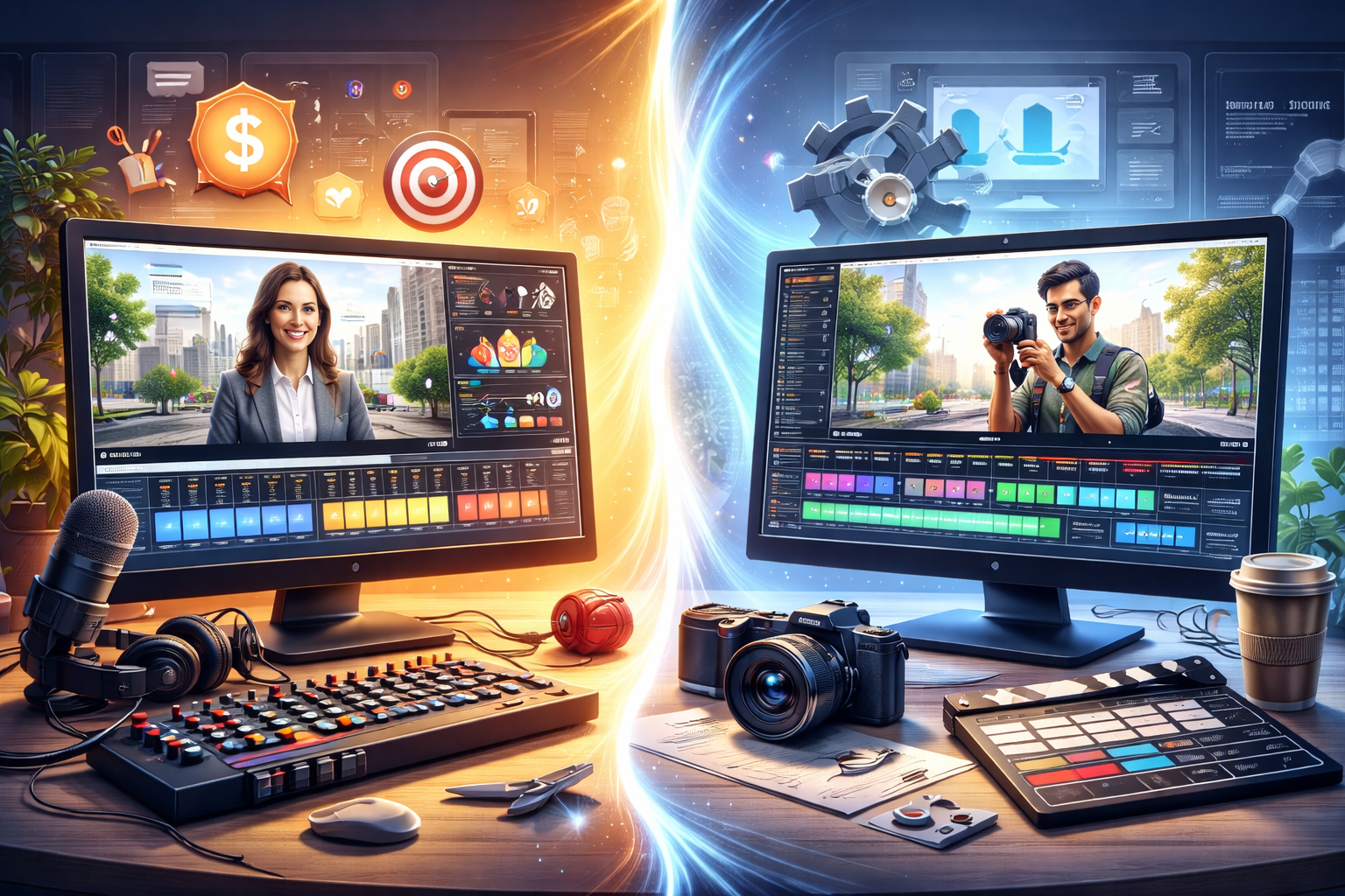 ما الفرق بين مونتاج المحتوى التسويقي ومونتاج الفيديو العادي؟