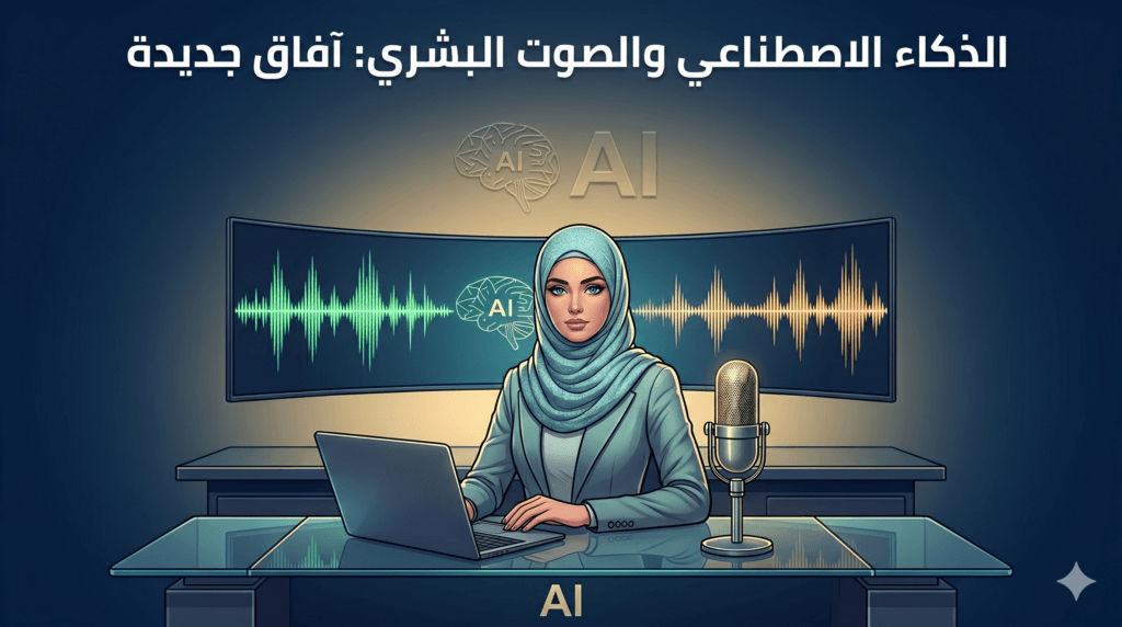 التعليق الصوتي بالذكاء الاصطناعي