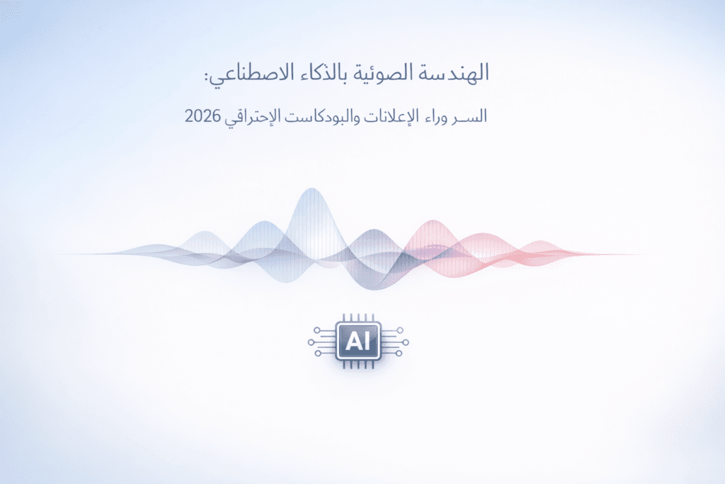الهندسة الصوتية بالذكاء الاصطناعي